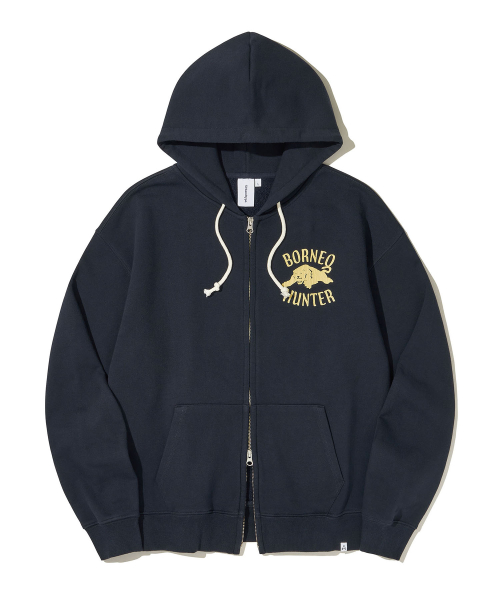 Худи на молнии Borneo Panther_Navy