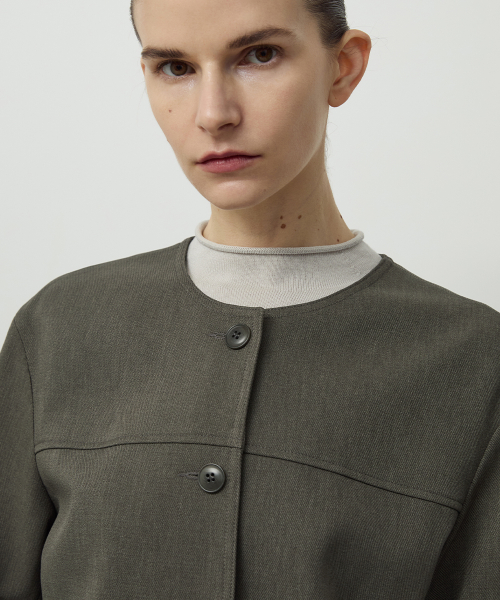 Brief Collarless куртка Mud