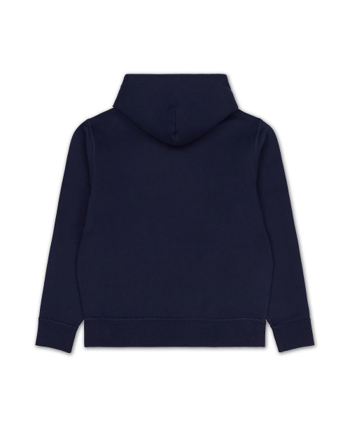 Флисовое худи RL Navy