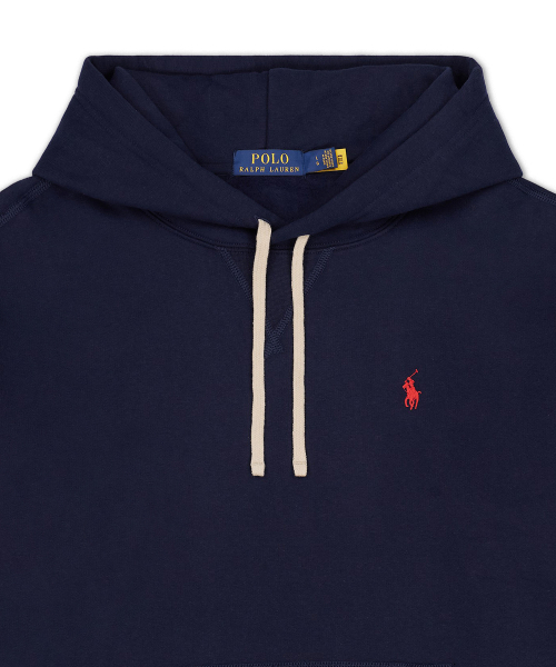 Флисовое худи RL Navy