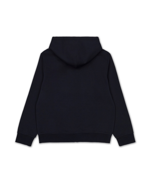 LSFZHOODM1-LONG рубашка 30/1 DOUBLE KNT CVC-NAVY-410