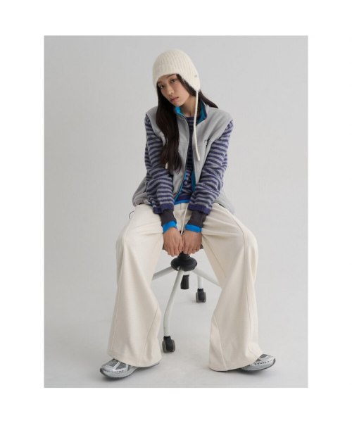 Флисовый жилет Light Grey