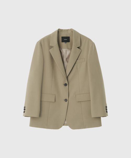 Оверсайз жакет Elise Minimal, Beige