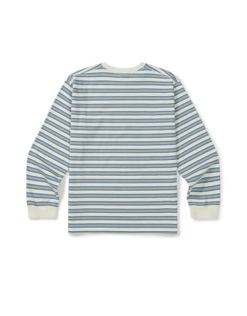 MMLG BRETON STRIPE LSV-T (IVORY)