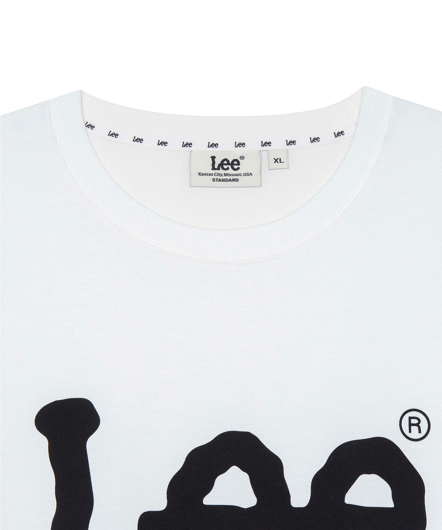 BIG TWITCH LOGO T-SHIRT белое