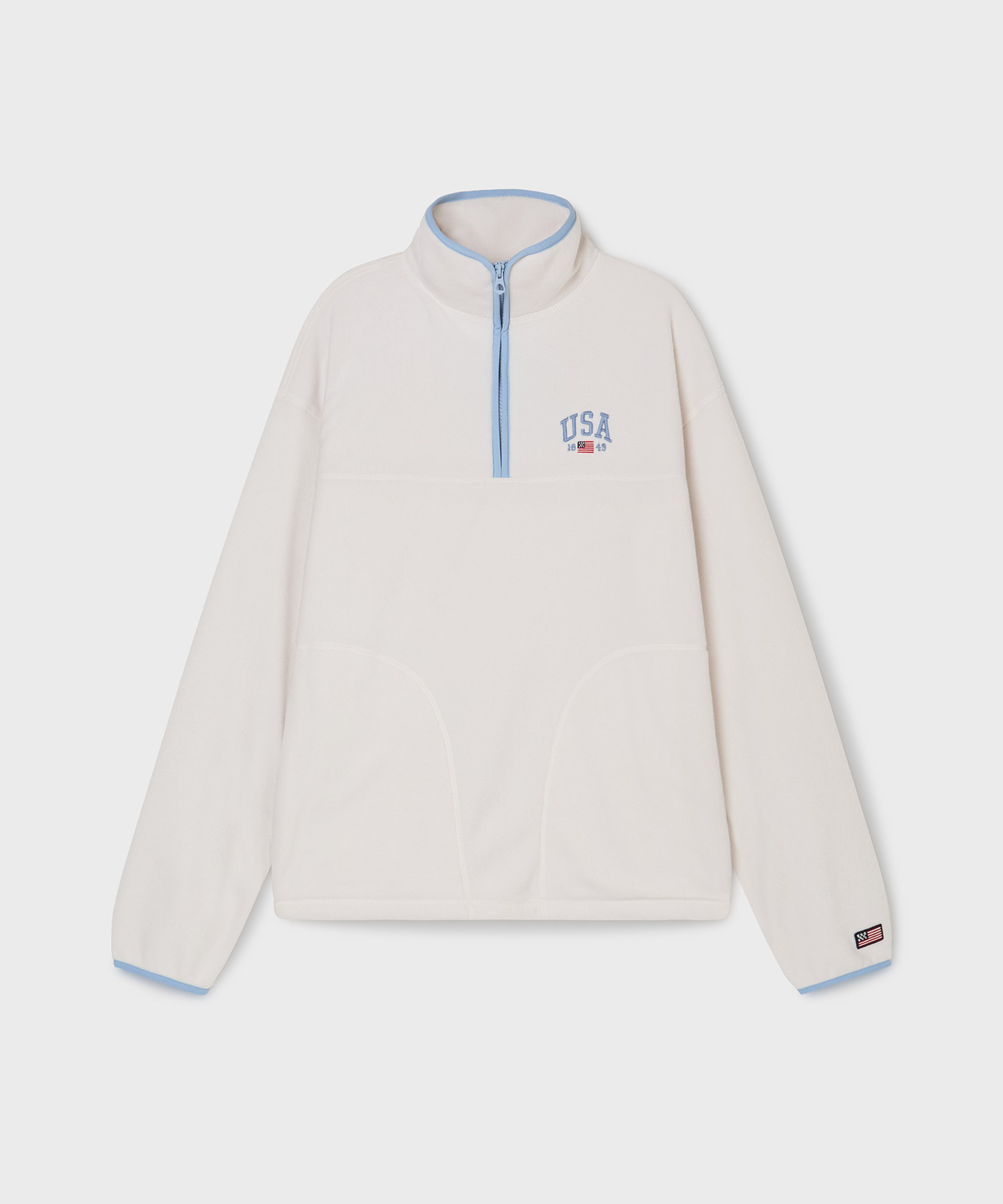 USA Fleece Half Zip-up / WHMAG2291U