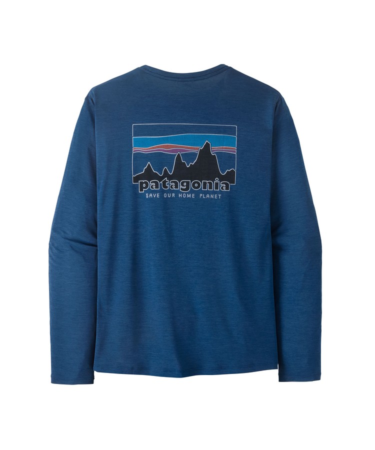 Mens LongSleeved Capilene Cool Daily Shirt 73 Skyline