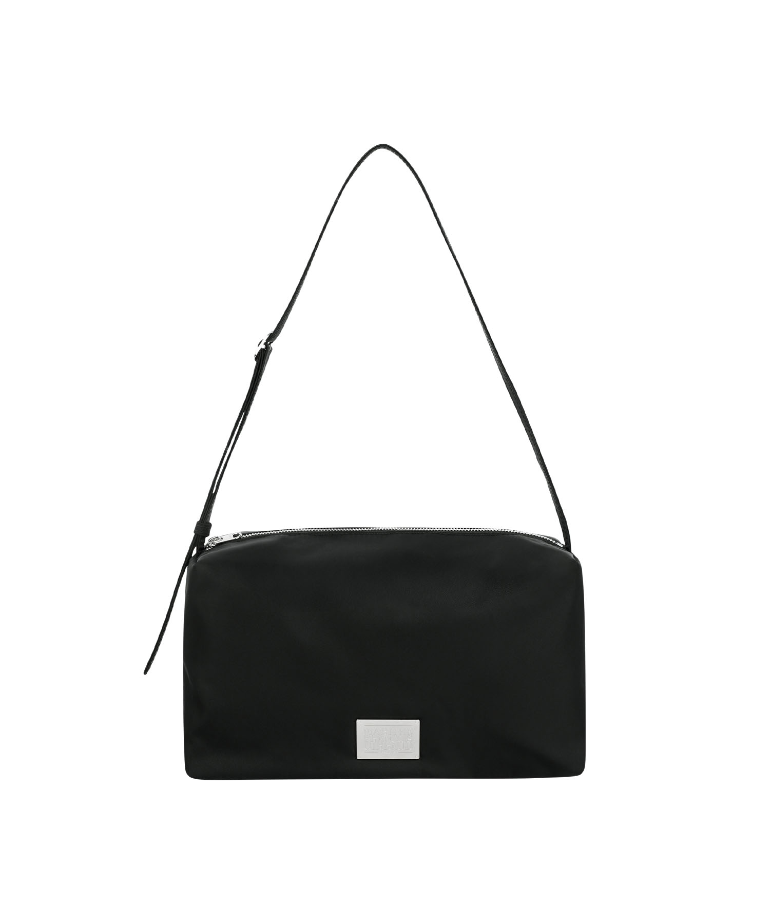 CLASSIC LOGO NYLON BOX BAG black