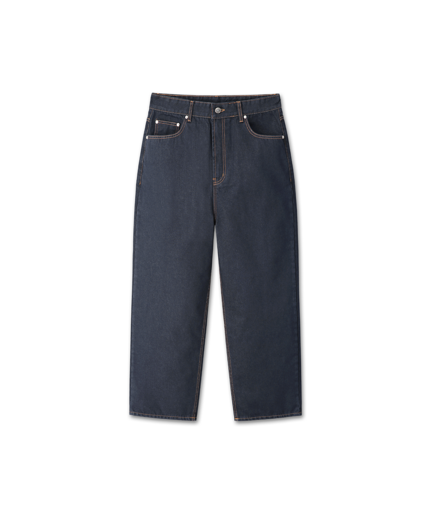 Linking Wide Denim Pants