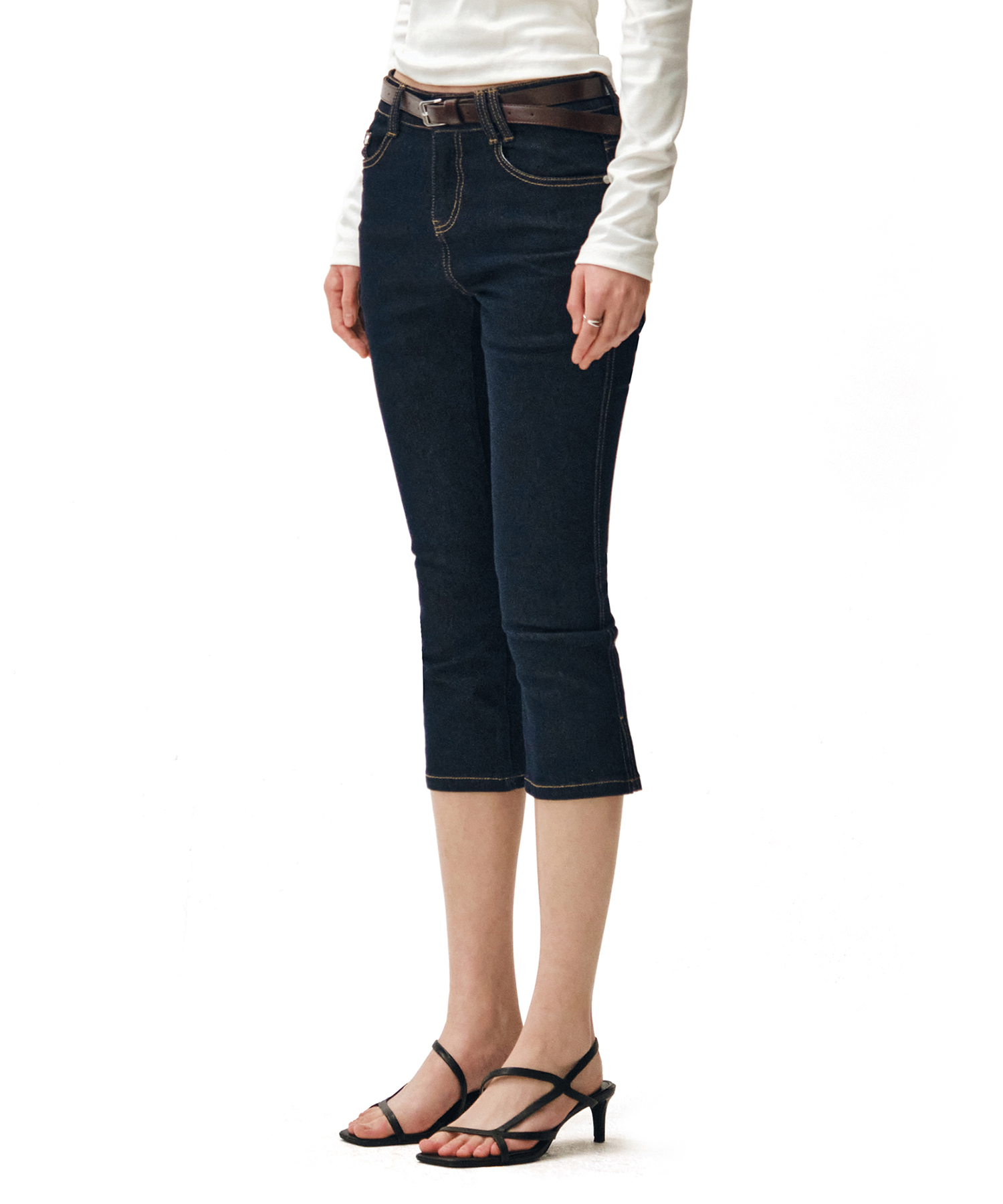 Low Rise Capri Jeans DCWPT023CPINDIGO