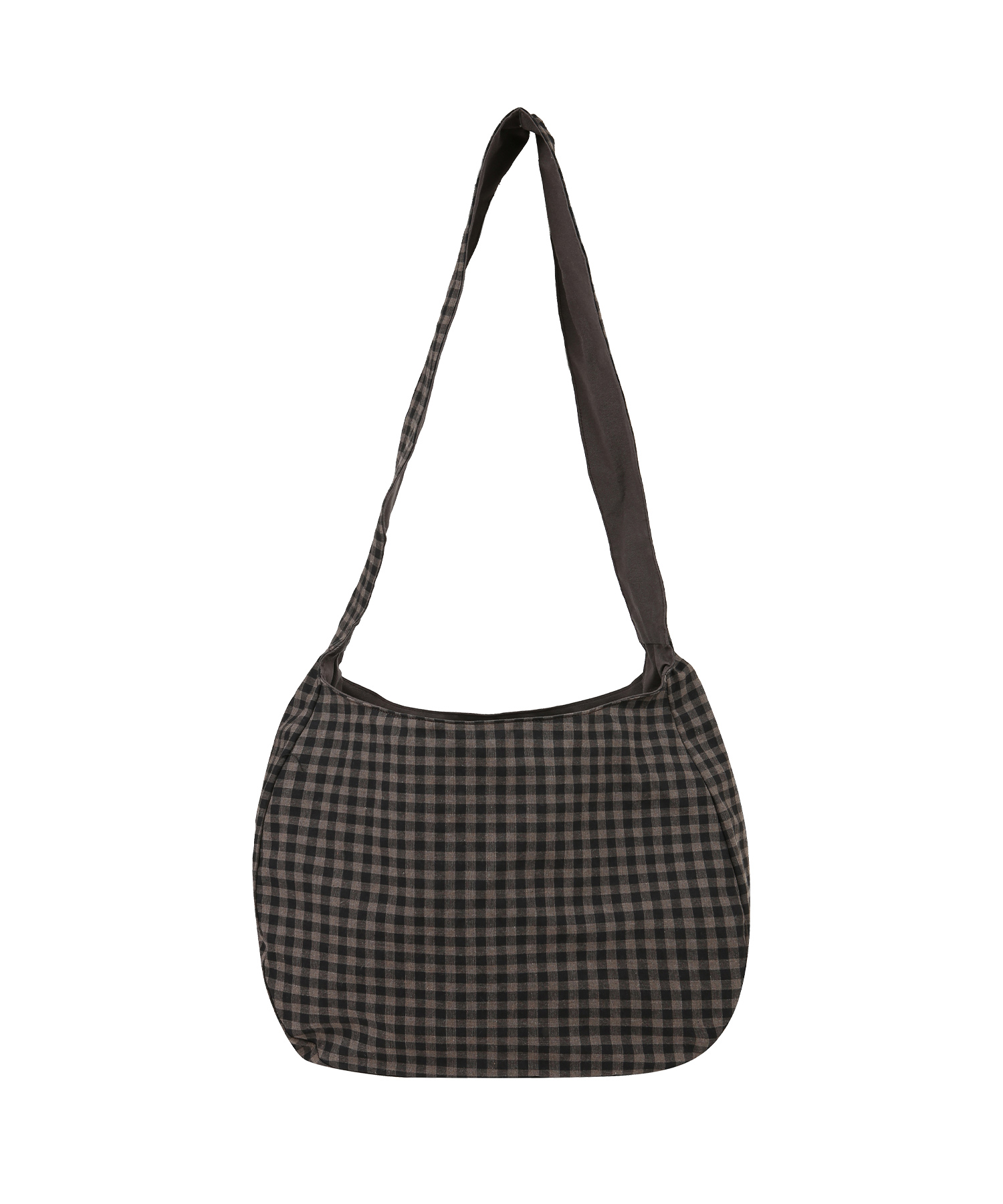 [CN]26 REVERSIBLE CHECK CROSS BAG [2 COLOR]