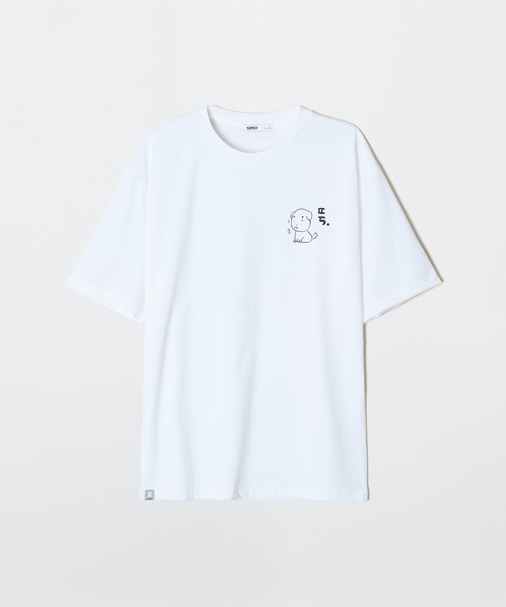 Футболка Ganadi (GRAPHIC WHITE)_SPRLG25U09