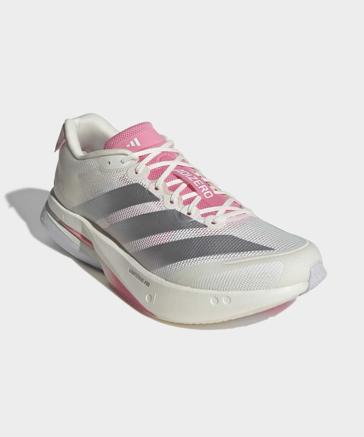 ADIZERO BOSTON 13 M CWHITE/SILVMT/BLIPNK