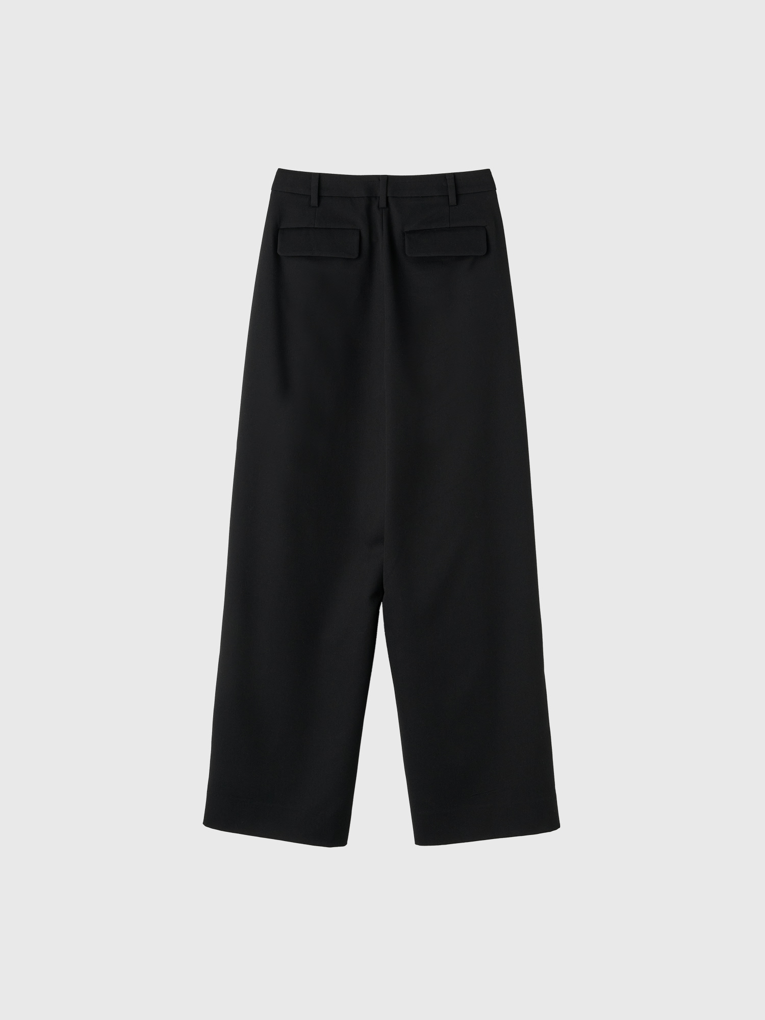 woman 2 – tuck semi – широкие slacks [чёрный]