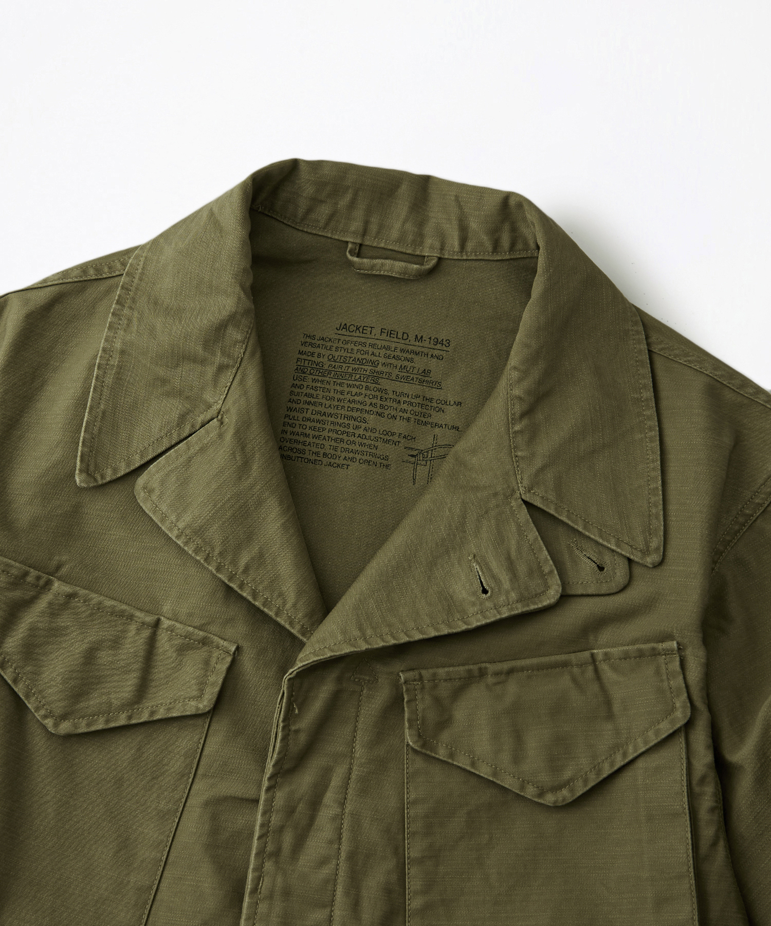 Полевая куртка M-1943 Olive Green