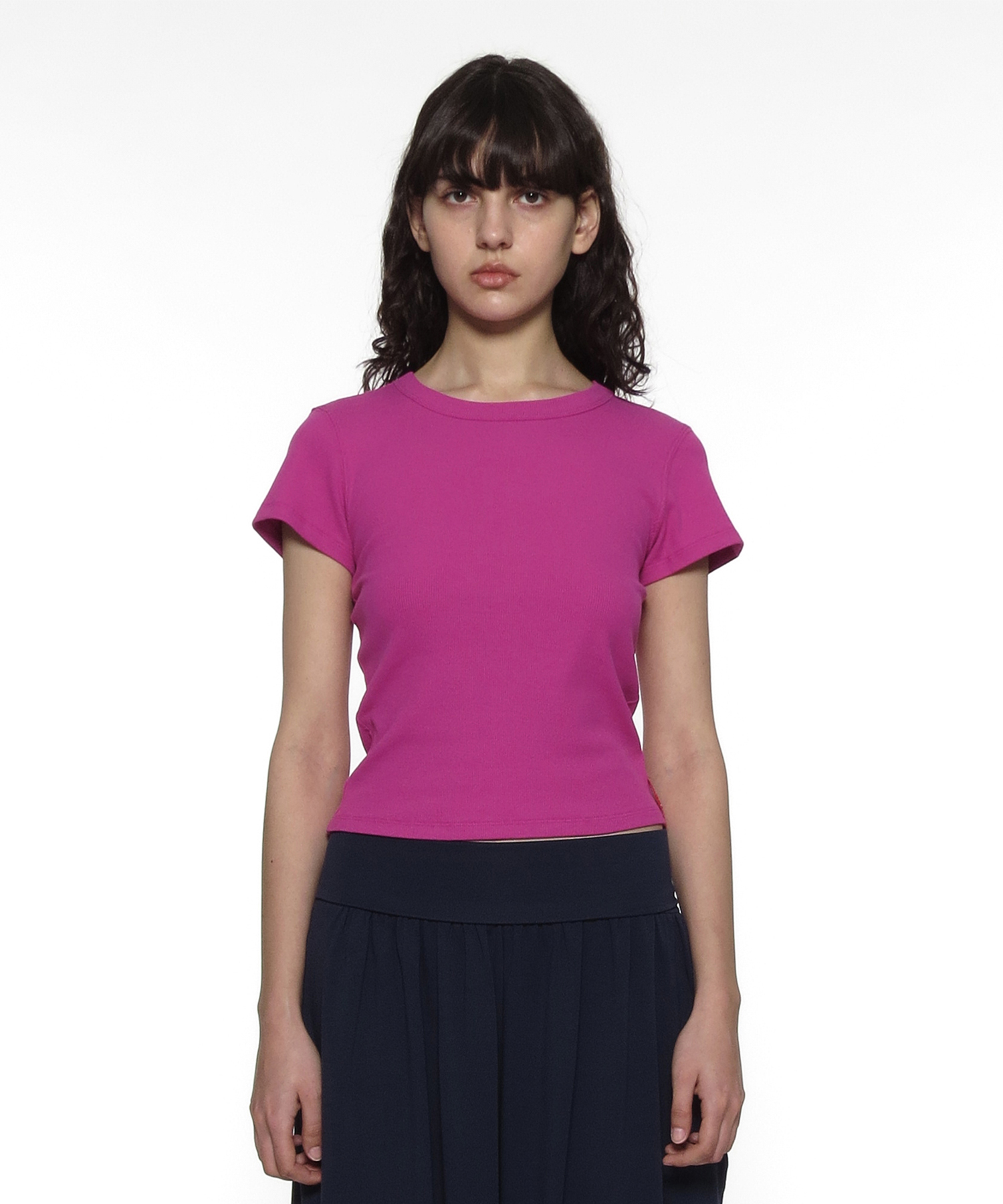 PWC RIBBED EVERYDAY короткий рукав TEE_8COLOR