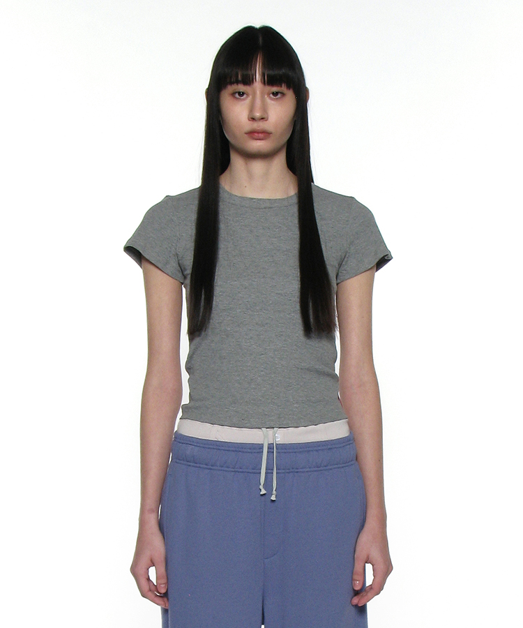 PWC RIBBED EVERYDAY короткий рукав TEE_8COLOR