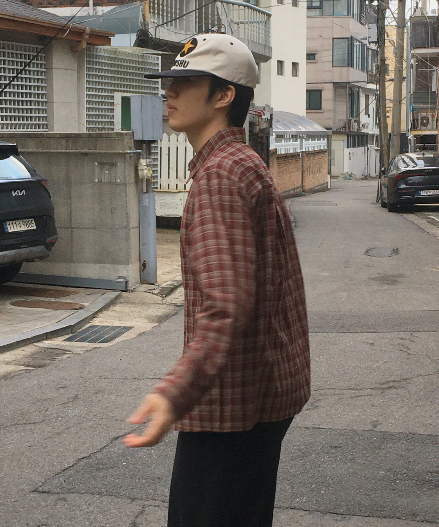 Vintage Classic Check Shirt - Brick