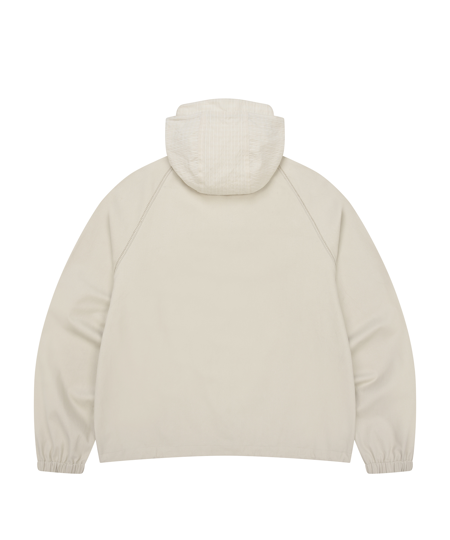 Худи на молнии с цветочным логотипом и клеткой LIGHT BEIGE