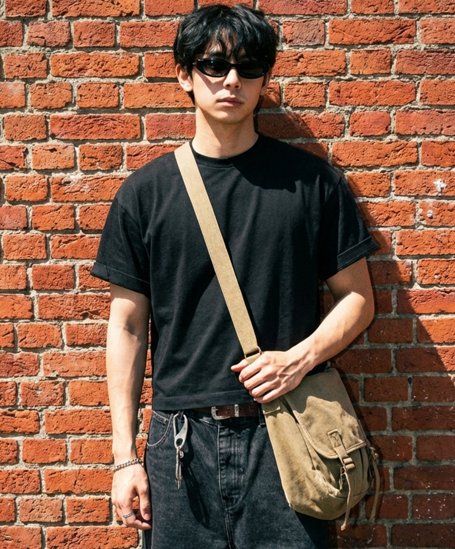 basic crop short sleeve