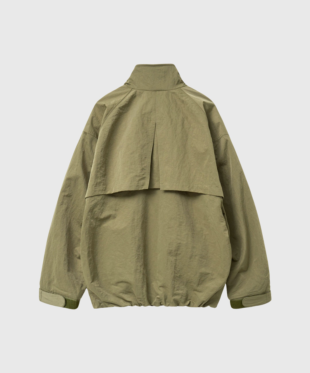 unisex volume blouson bomber jumper [light khaki]