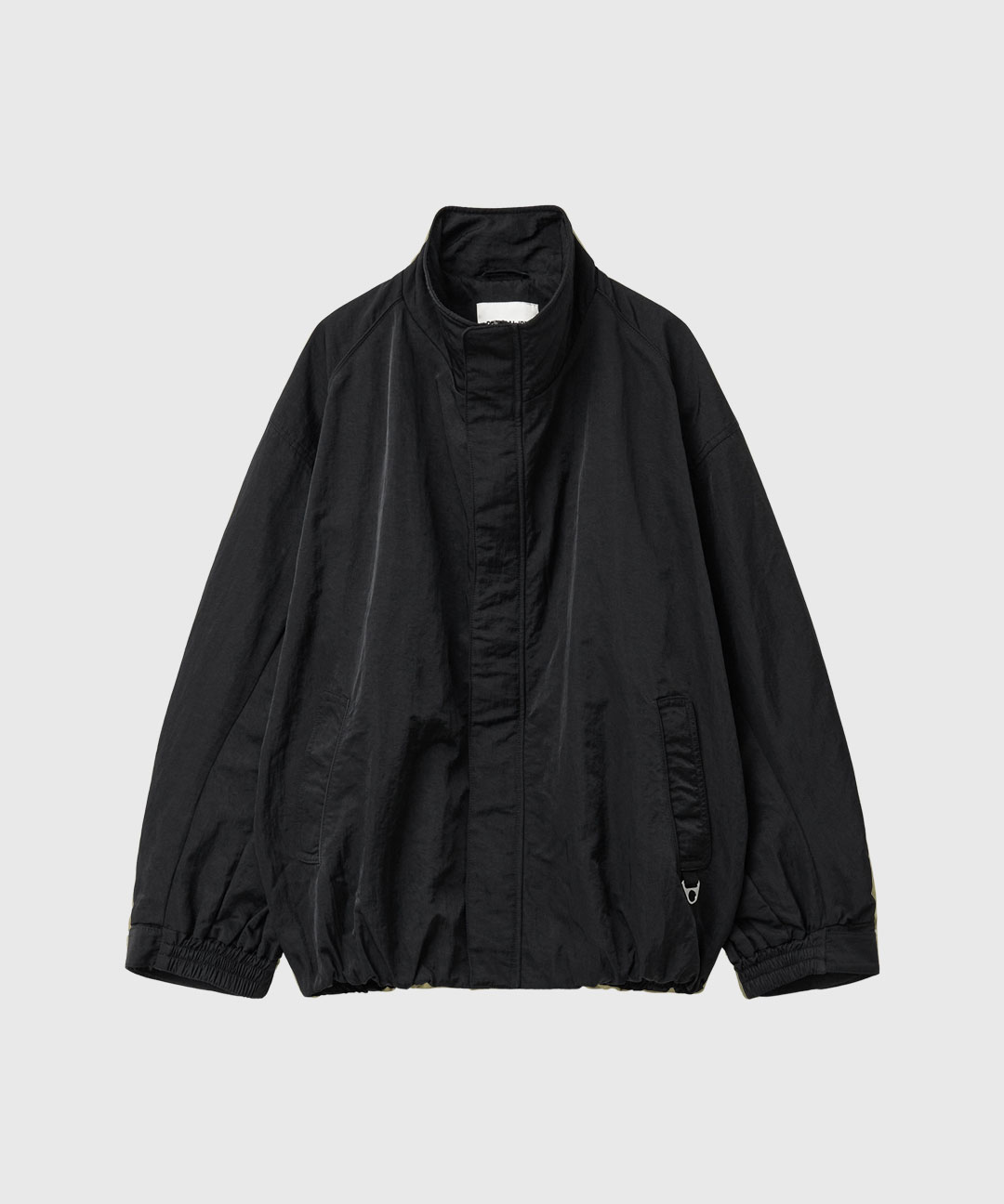 unisex volume blouson bomber jumper [black]