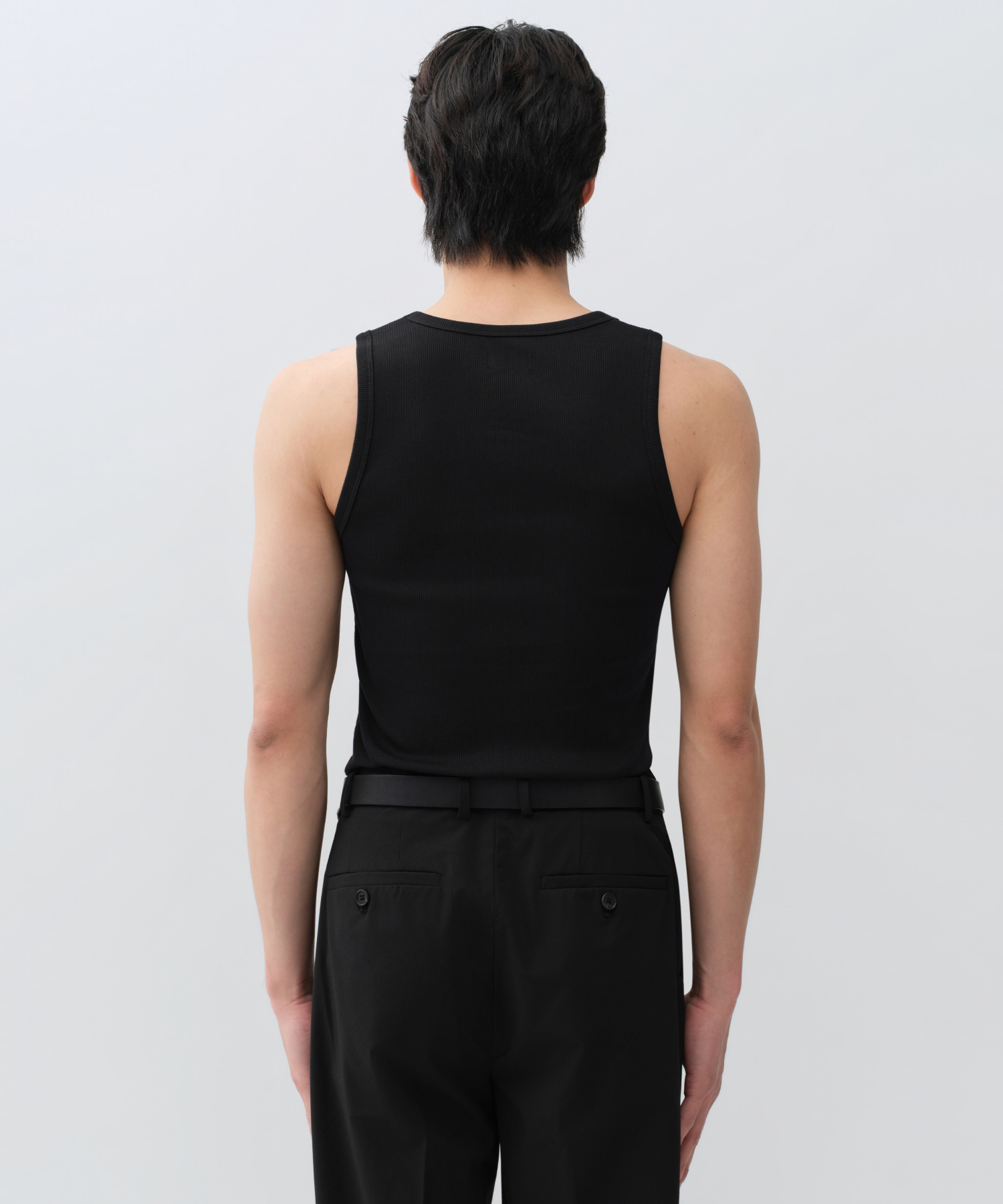 [COOLTANDARD] ESSENTIAL TANK TOP [BLACK]