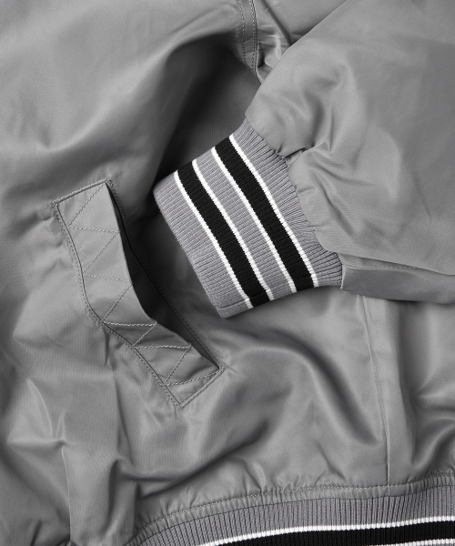 Y.E.S Team Stadium Jacket Grey thumbnail 4