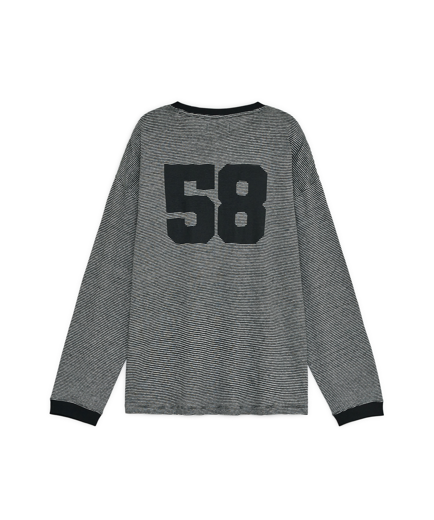 58 EASY LONG SLEEVE TOP, чёрный