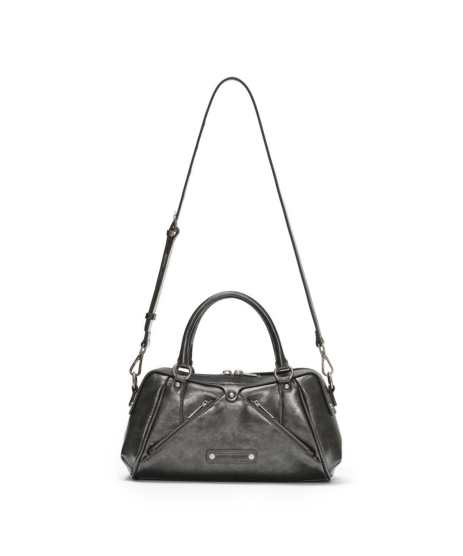 FAUX LEATHER MINI M.O.S сумка, METAL