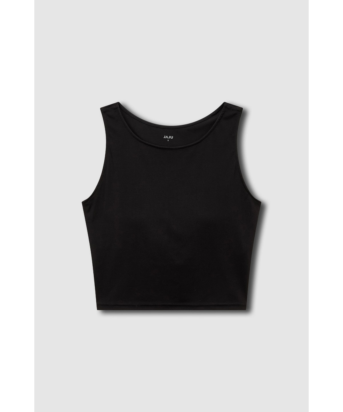 Женский длинный кроп-топ бра Active_Black