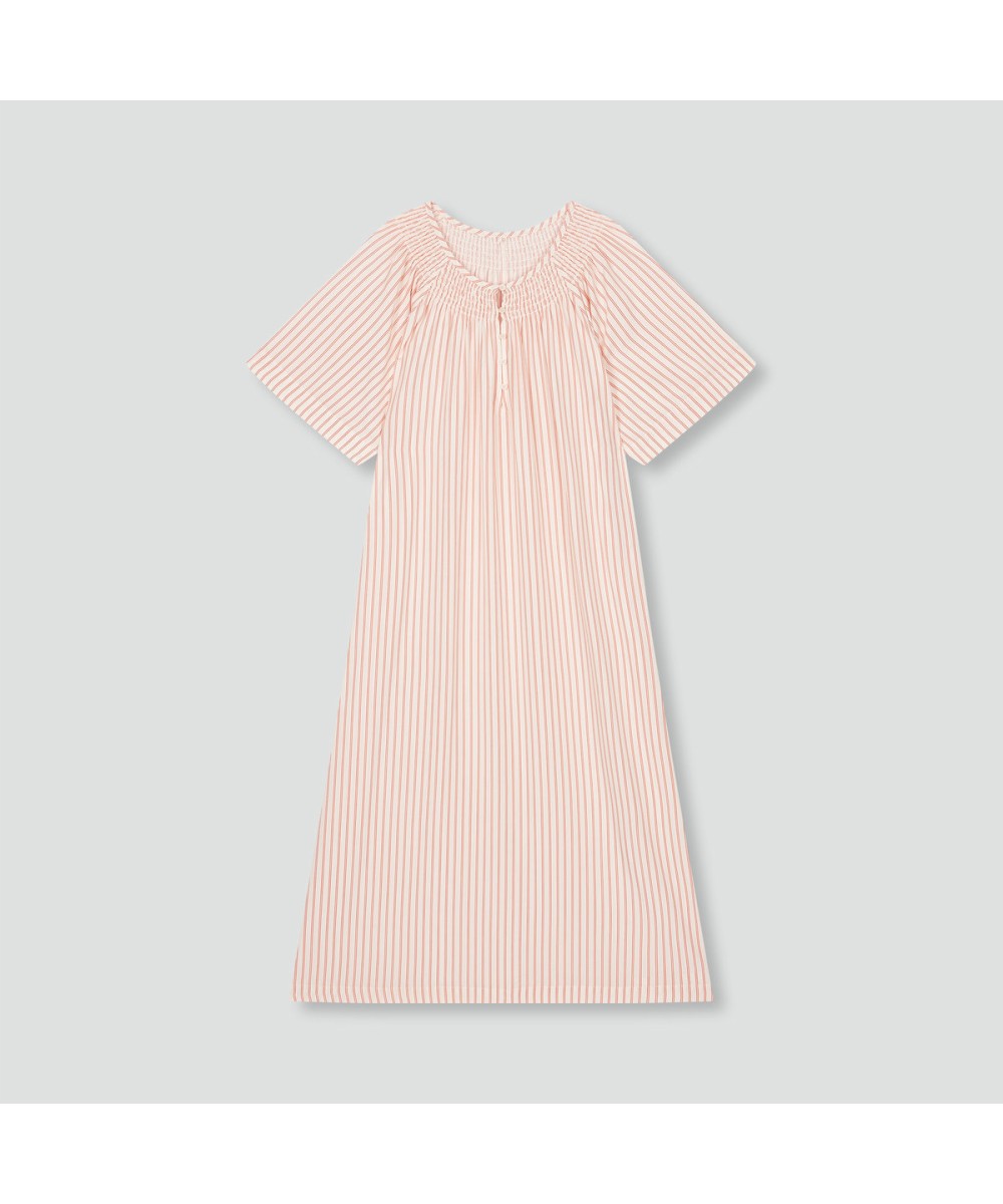 Женское пижамное платье из лиоцелла_Light Orange