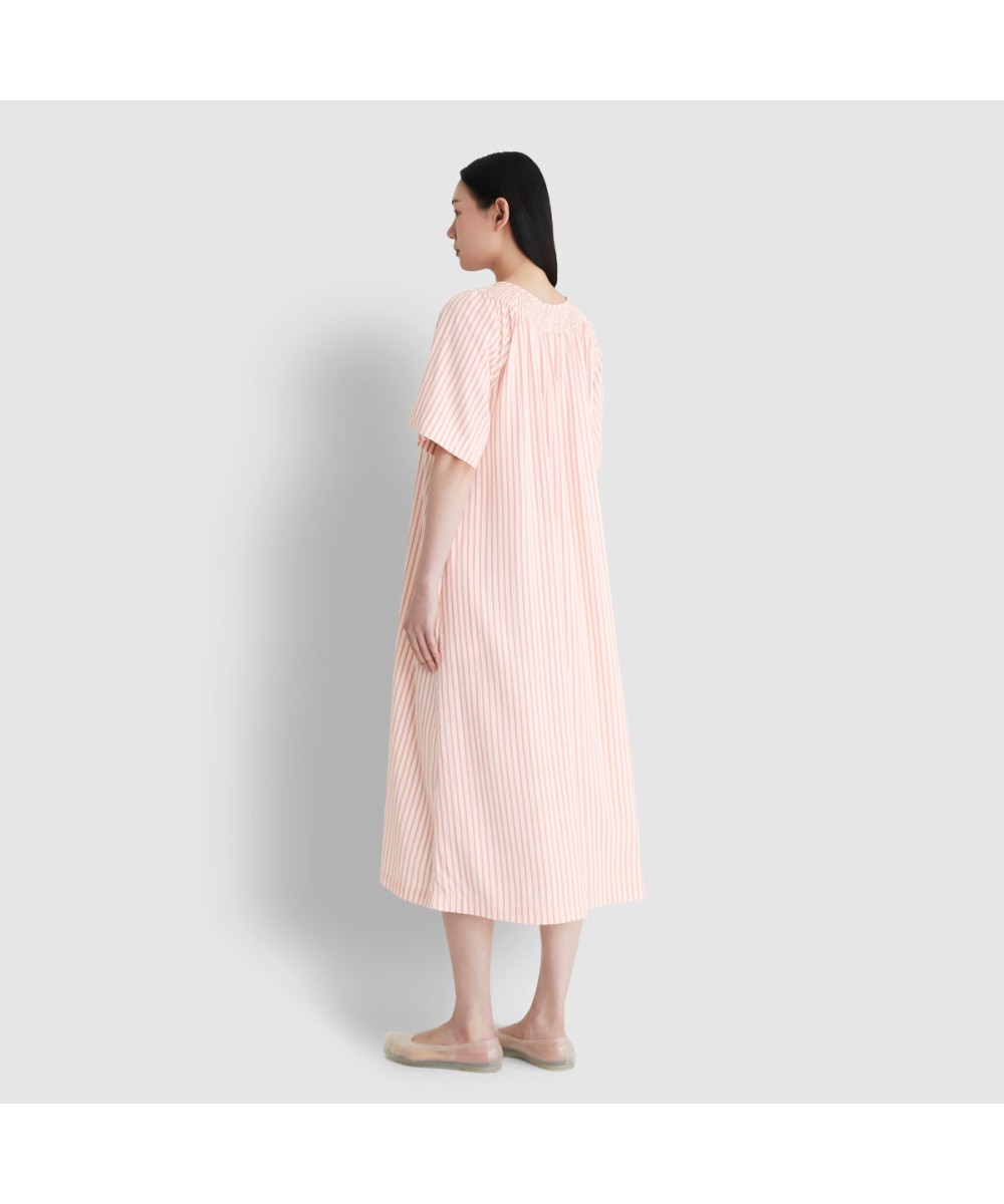 Женское пижамное платье из лиоцелла_Light Orange