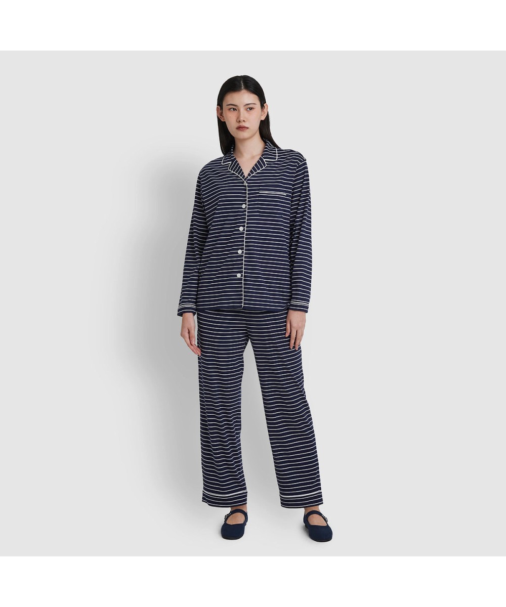 Женская хлопковая пижама 10/10 Dark Navy