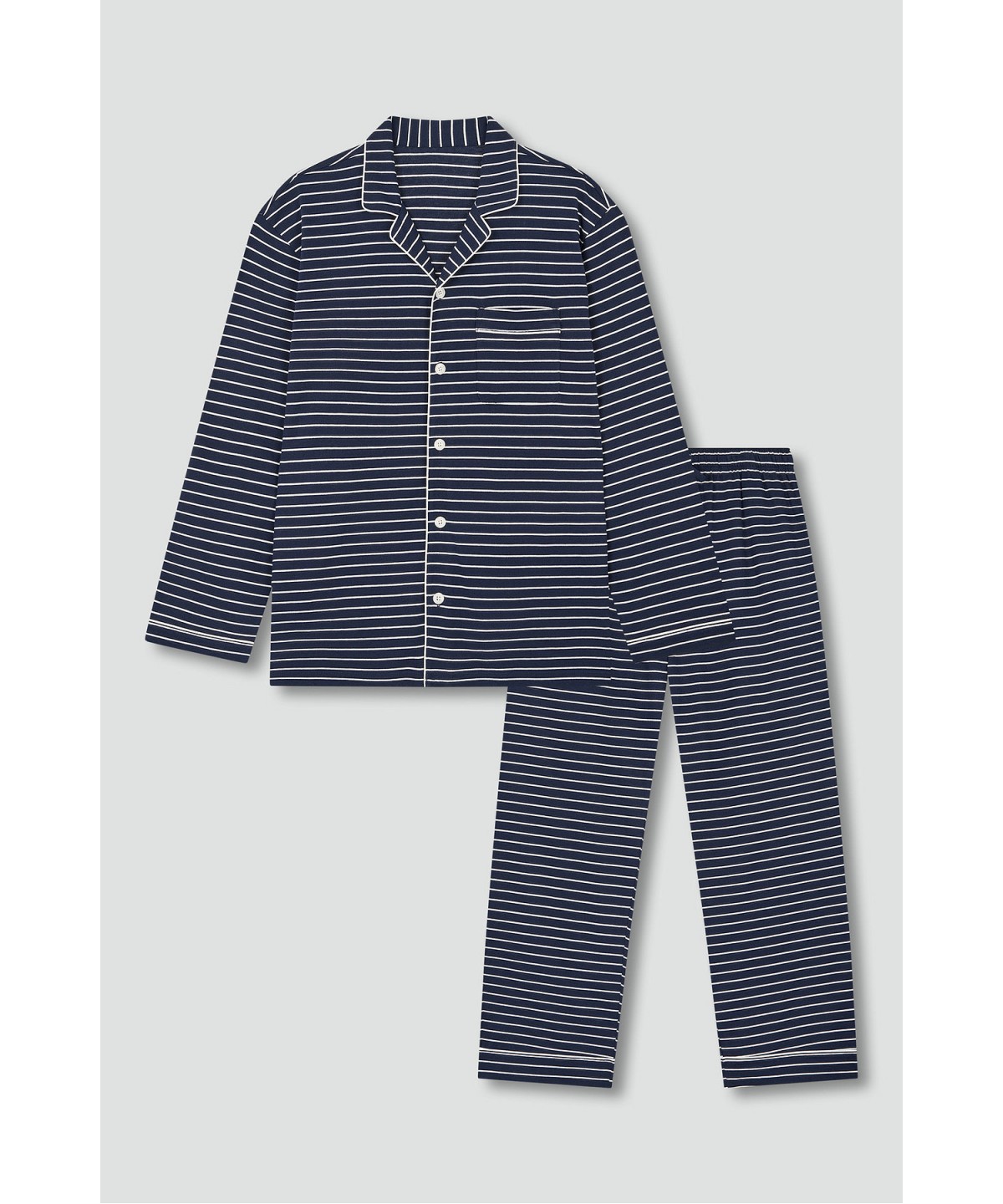 Мужская Smart Cotton пижама 3/4 — Dark Navy