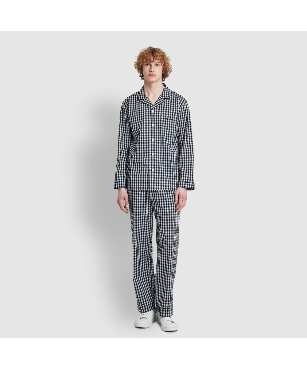 Мужская пижама со стретчем (10 частей), Light Navy