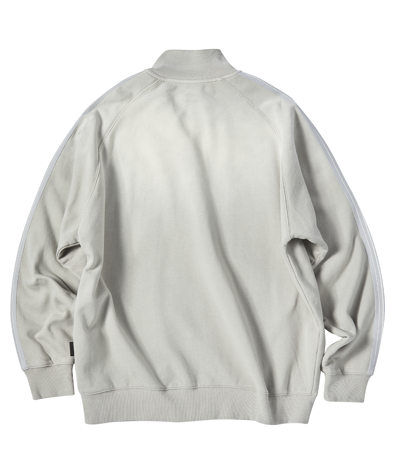 VINTAGE WASHING SWEAT TRACK куртка серый