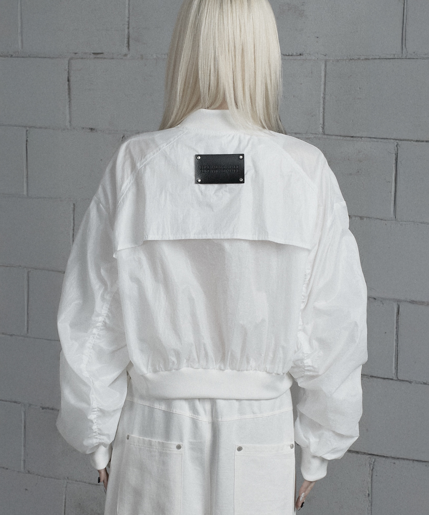 Chest Belt Tipstop Shirring Crop куртка (белый)