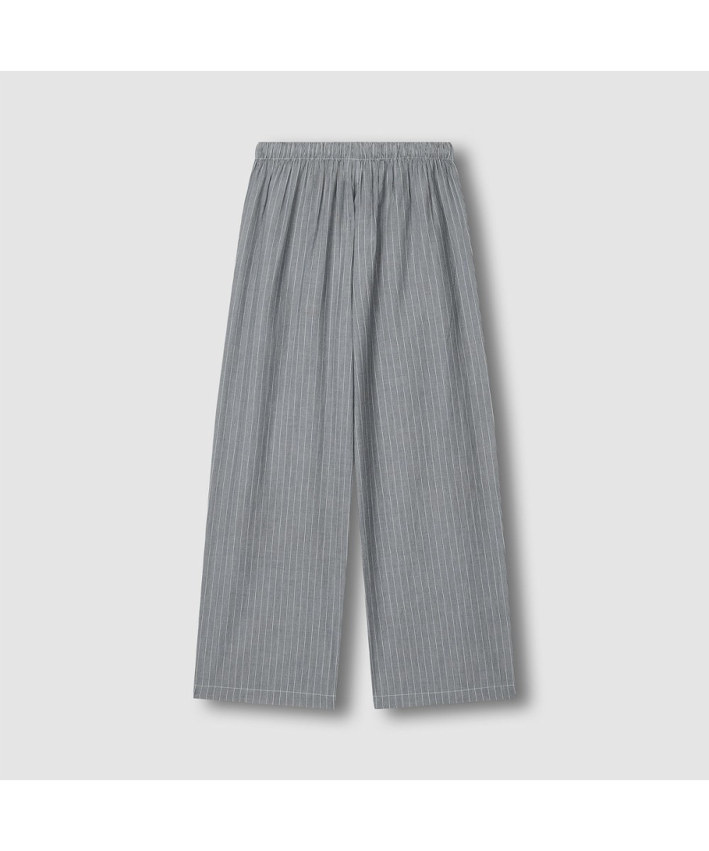 Женские пижамные брюки 10/10 из чистого хлопка_dark navy