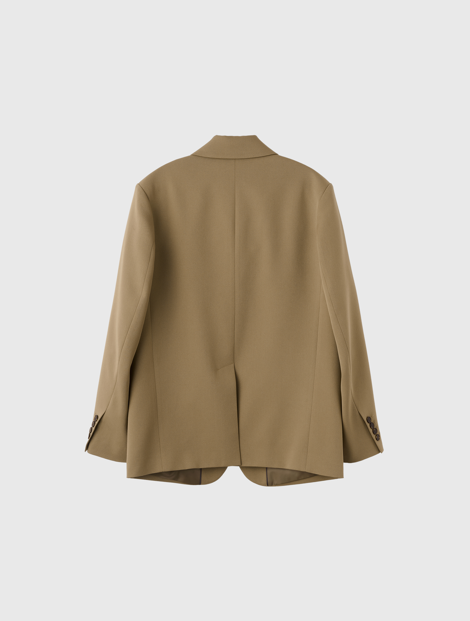 woman new attitude classic tailored jacket [dark beige]