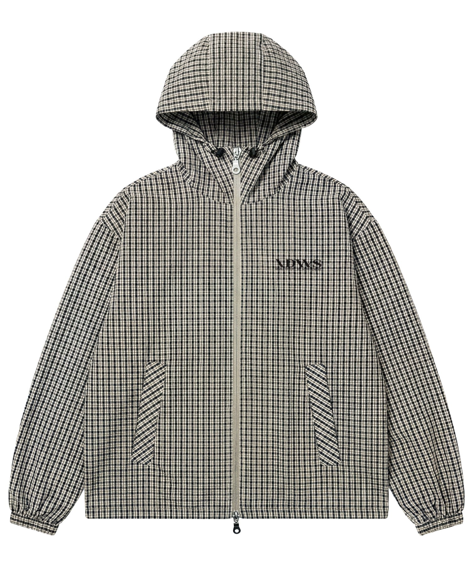 Vortex Check Windbreaker Ivory