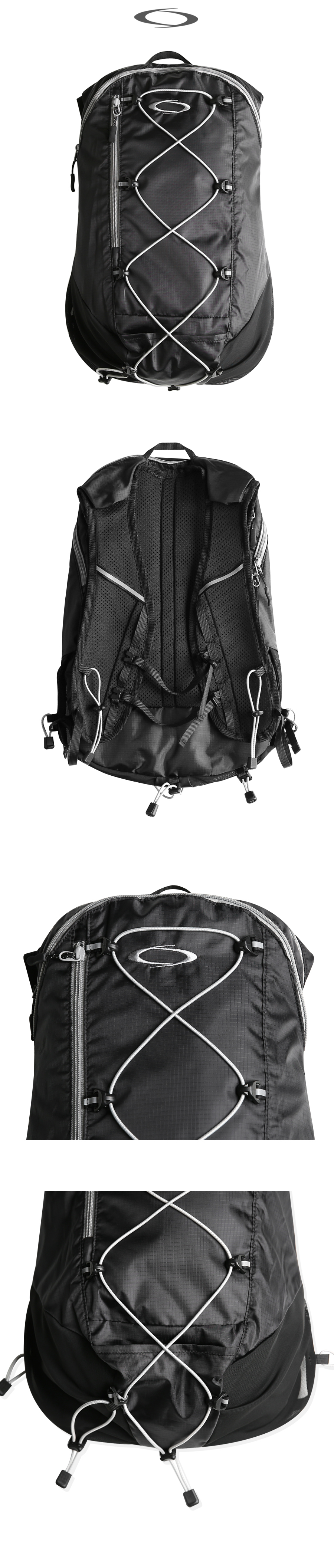 STRING SYMBOL BACKPACK - 3 COLORS BLACK