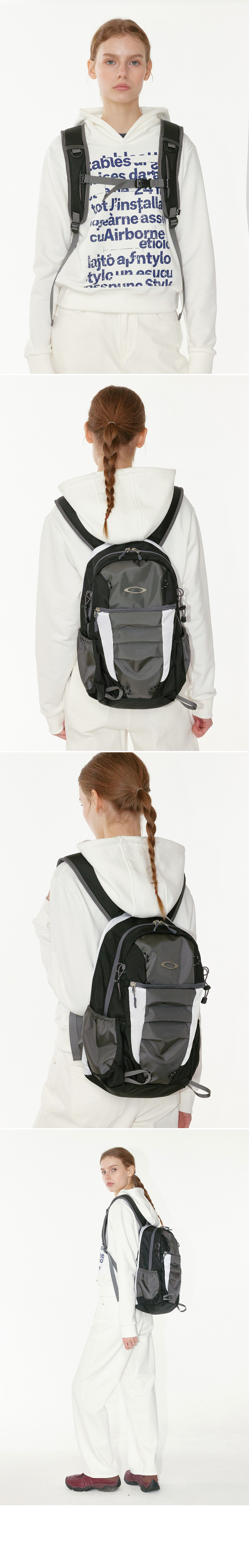 NYLON LAYER BACKPACK - 2 COLORS BLACK