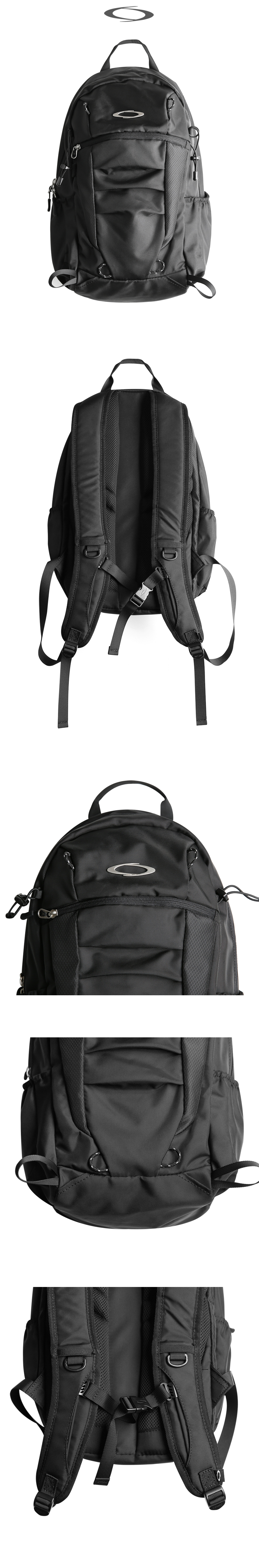 NYLON LAYER BACKPACK - 2 COLORS BLACK