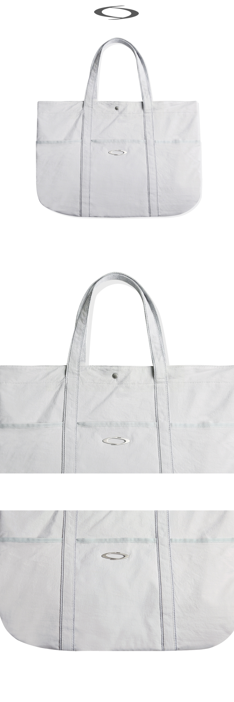 ESSENTIAL BIG TOTE BAG - 2 COLORS LIGHT GREY
