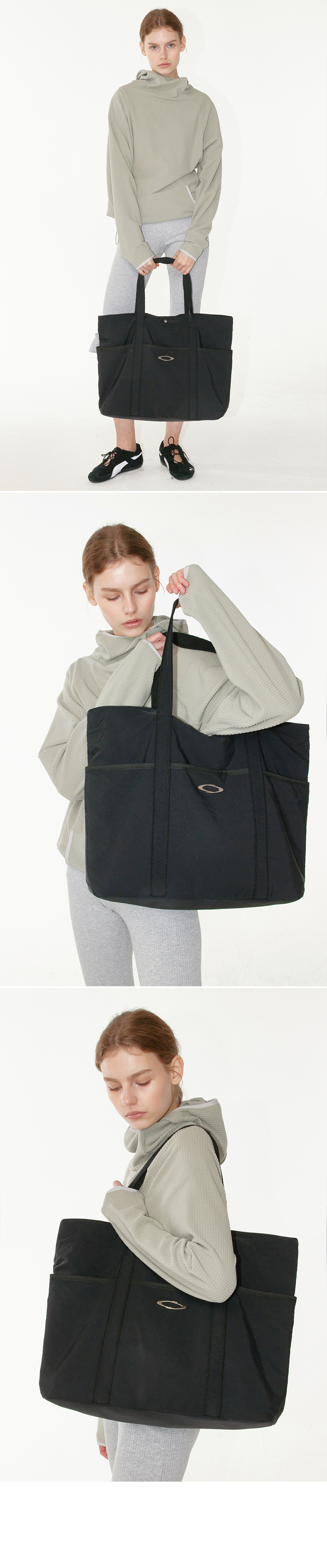 ESSENTIAL BIG TOTE BAG - 2 COLORS LIGHT GREY