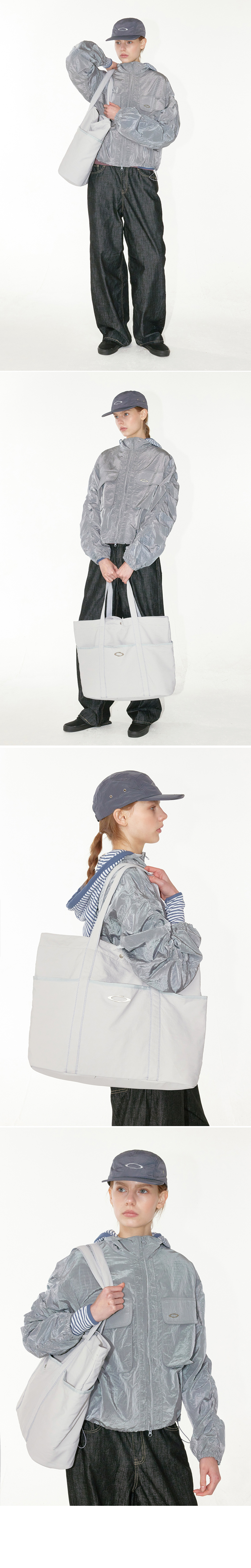 ESSENTIAL BIG TOTE BAG - 2 COLORS LIGHT GREY