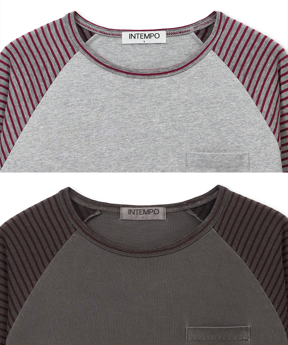 Mosh Pit Raglan длинный рукав : 2 Colors