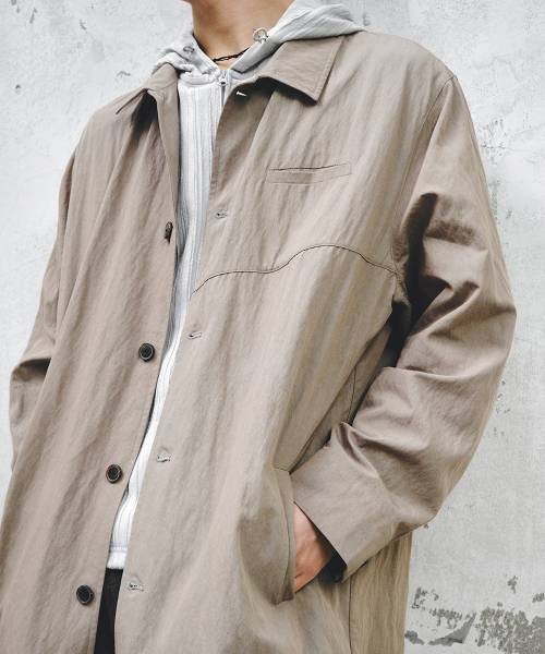 Facade Shell Mac Coat_Beige thumbnail 3