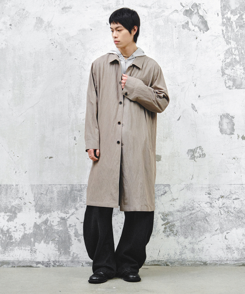 Facade Shell Mac Coat_Beige thumbnail 4